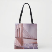 De Brooklyn Bridge Tote Bag (Voorkant)