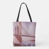 De Brooklyn Bridge Tote Bag (Achterkant)