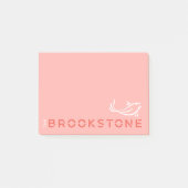 De Brookstone-logo-laptop Post-it® Notes (Voorkant)