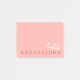 De Brookstone-logo-laptop Post-it® Notes