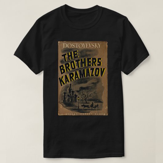 De Brothers Karamazov T-shirt (Design voorkant)