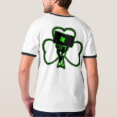De Brothers McGinnis Mannen Ringer T T-shirt (Achterkant)