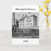 De Brouwerij van Minneapolis, jaren '30 Kaart (Gele Bloem)