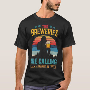 De brouwerijen bellen en ik moet naar de sasquatch t-shirt