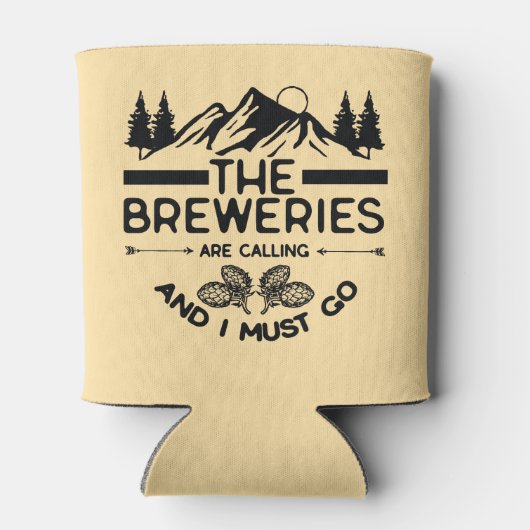 De brouwerijen roepen en ik moet gaan blikjeskoeler (Achterkant)