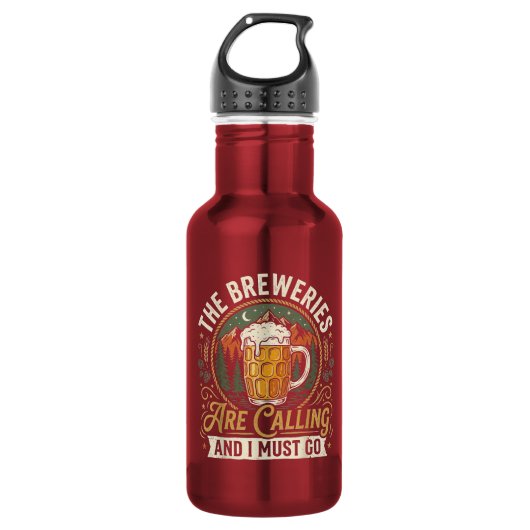 De brouwerijen roepen en ik moet gaan waterfles (Voorkant)
