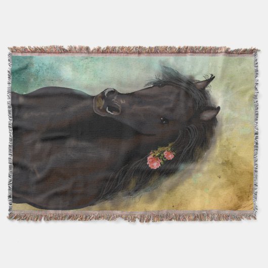 DE BROWN FRIESIAN ~ Throw Blanket Deken (Voorkant)