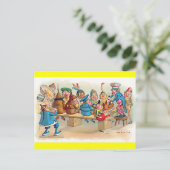 De Brownie's kerstdiner Feestdagenkaart (Staand voorkant)