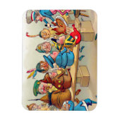 De Brownie's kerstdiner Magneet (Verticaal)
