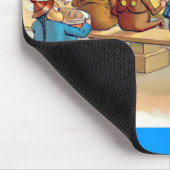 De Brownie's kerstdiner Muismat (Hoek)