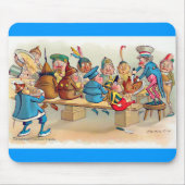 De Brownie's kerstdiner Muismat (Voorkant)