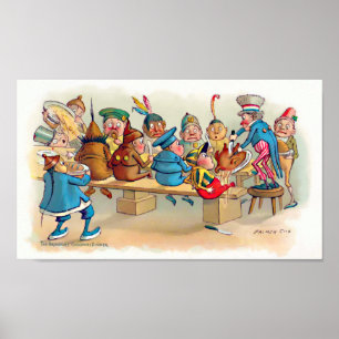 De Brownie's kerstdiner Poster