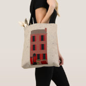 De Brownstone-Canvas tas (Dichtbij)