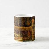 De brug bij Argenteuil door Claude Monet Koffiemok (Center)