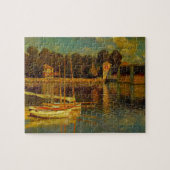De brug bij Argenteuil door Claude Monet Legpuzzel (Horizontaal)
