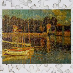 De brug bij Argenteuil door Claude Monet Legpuzzel