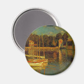 De brug bij Argenteuil door Claude Monet Magneet (Voorkant / Achterkant)