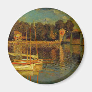 De brug bij Argenteuil door Claude Monet Magneet