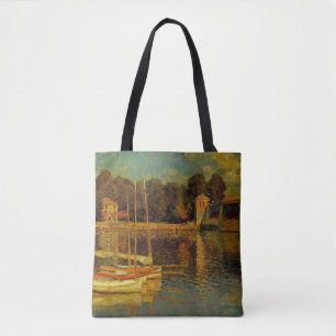 De brug bij Argenteuil door Claude Monet Tote Bag