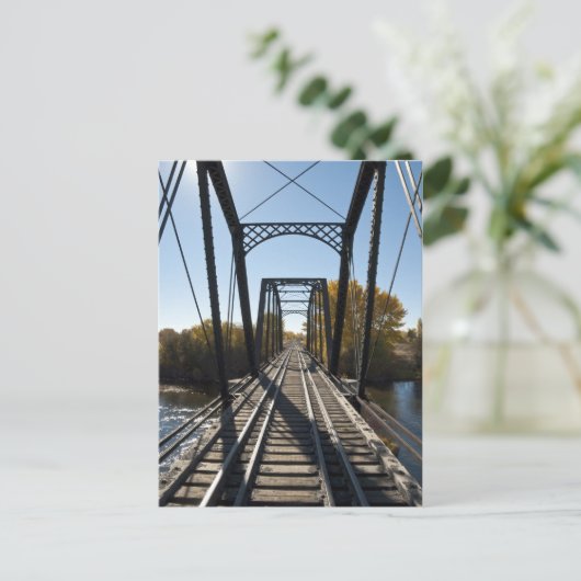 De brug briefkaart (Staand voorkant)