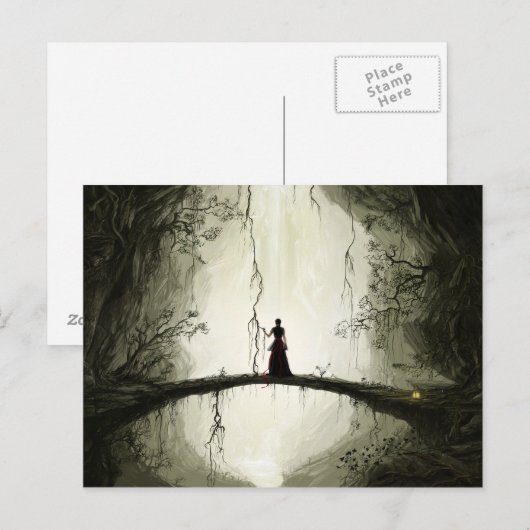 De brug briefkaart (Voorkant / Achterkant)