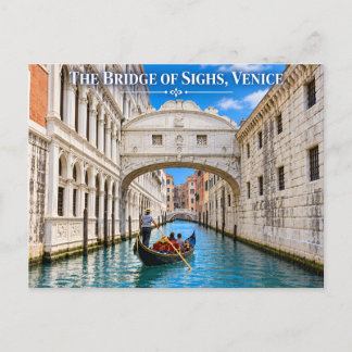 De Brug der Zuchten Venetië Dag Ansichtkaart Briefkaart