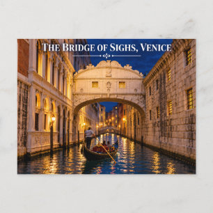 De Brug der Zuchten Venetië Italië Ansichtkaart Briefkaart