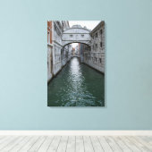 De Brug der Zuchten Venetië Italië Canvas Afdruk (Insitu (Houten vloer))