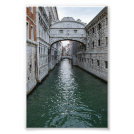 De Brug der Zuchten Venetië Italië Foto Afdruk