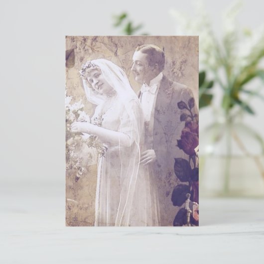 De  Brug en Groom sparen de Datum (Staand voorkant)