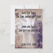 De  Brug en Groom sparen de Datum (Achterkant)