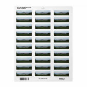 De brug etiket (Full Sheet)