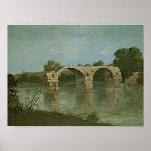 De brug in Ambrussum Poster (Voorkant)