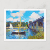 De brug in Argenteuil Claude Monet Briefkaart (Voorkant)