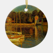 De brug in Argenteuil door Claude Monet Keramisch Ornament (Voorkant)