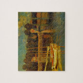 De brug in Argenteuil door Claude Monet Legpuzzel (Verticaal)