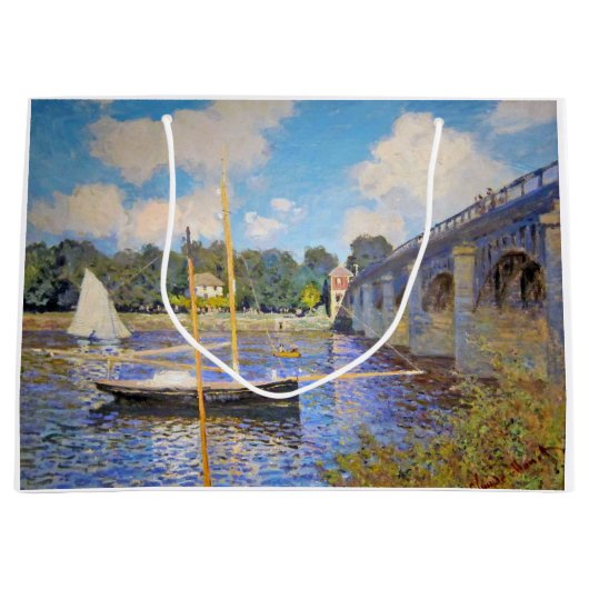 De brug in Argenteuil, Monet Groot Cadeauzakje (Voorkant)