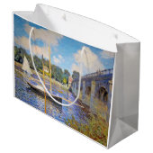 De brug in Argenteuil, Monet Groot Cadeauzakje (Achterkant Gekanteld)