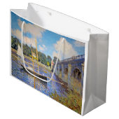 De brug in Argenteuil, Monet Groot Cadeauzakje (Voorkant Gekanteld)