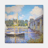 De brug in Argenteuil, Monet Magneet (Voorkant)