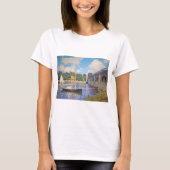 De brug in Argenteuil, Monet T-shirt (Voorkant)