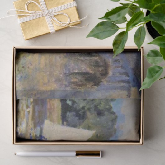De brug in Argenteuil, Monet Tissuepapier (Geschenk)