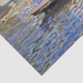 De brug in Argenteuil, Monet Tissuepapier (Detail)