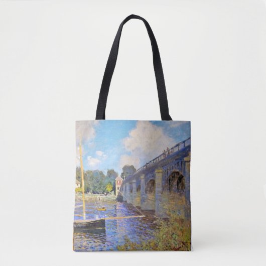 De brug in Argenteuil, Monet Tote Bag (Voorkant)