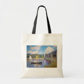 De brug in Argenteuil, Monet Tote Bag (Voorkant)