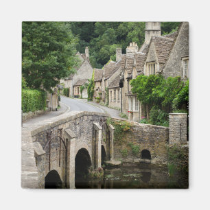 De brug in Castle Combe, Britse magneet