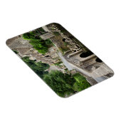 De brug in Castle Combe, Britse tekstmagneet Magneet (Rechterzijde)