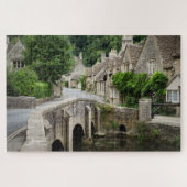 De brug in Castle Combe in Cotswolds, VK Legpuzzel (Horizontaal)