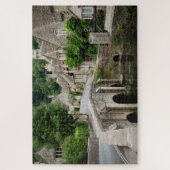 De brug in Castle Combe in Cotswolds, VK Legpuzzel (Verticaal)