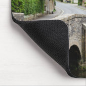 De brug in Castle Combe, mousepad in het Verenigd Muismat (Hoek)